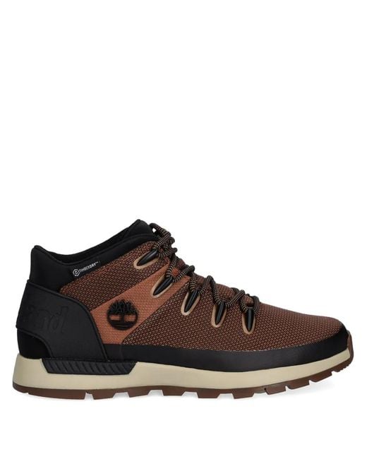 Timberland Brown Sprint Trekker Lace-Up Boots for men