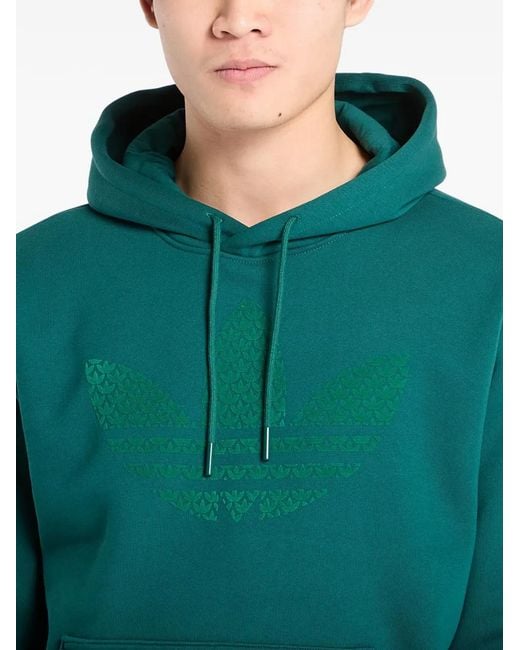 Adidas Green Hoodie Monogrammé for men