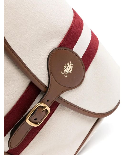 Bally Kuriertasche Mit Zwei Streifen in Pink für Herren