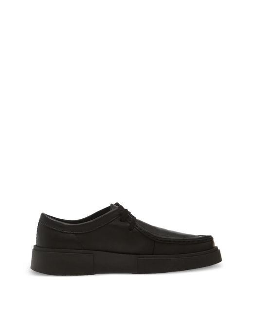 Derby Torview Con Lacci di Clarks in Black da Uomo