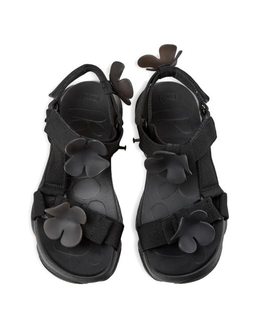 Camper Black Sandals Karst Sandal