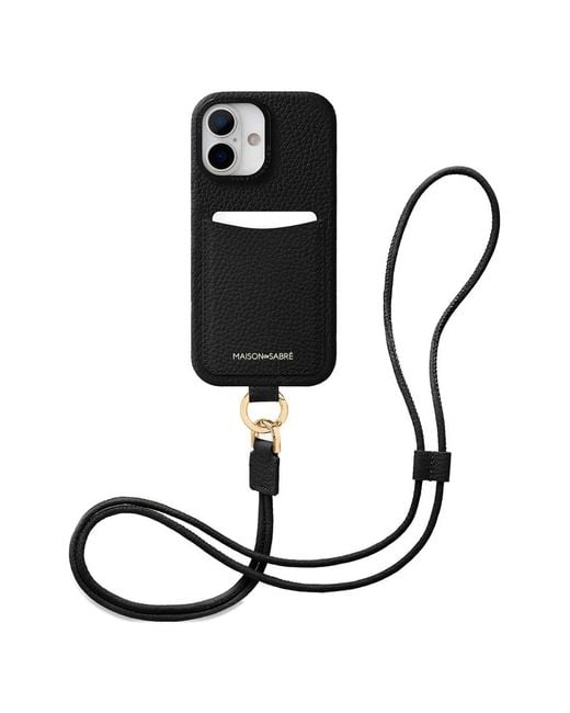 Maison De Sabre Black Sling Iphone 17 Case