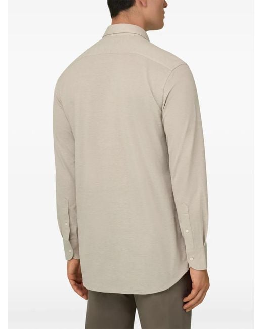 Boggi White Button Shirt for men