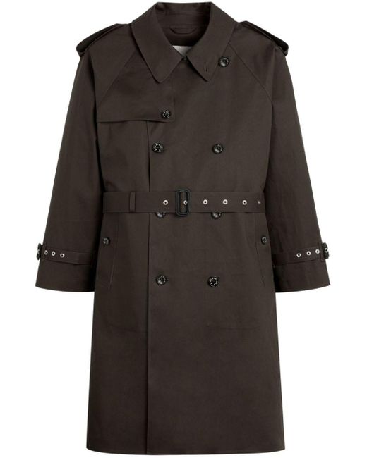 Mackintosh Black Earlston Trench Coat for men