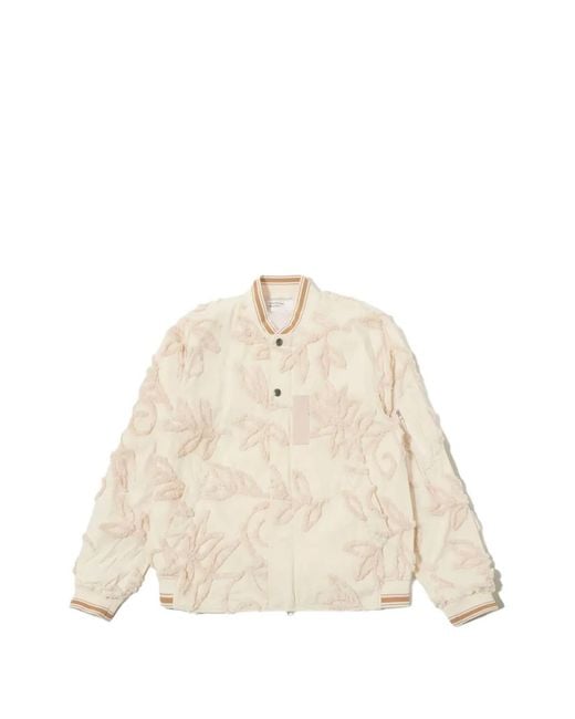 Universal Works Natural Ns Floral Bomber Jacket for men