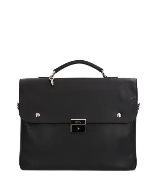 Longchamp Black Le Foulonne Tote Bag