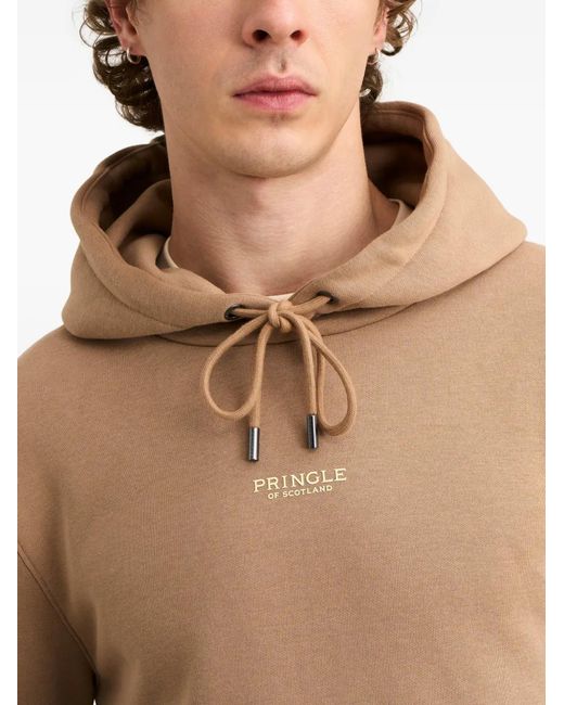 Pringle of Scotland Natural Hooded Jumper for men