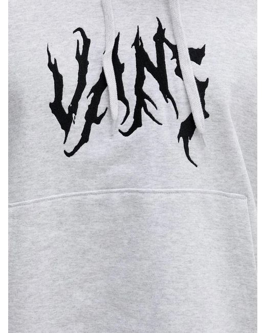 Vans Gray They Are Just Shoes Loose Pullover Hoodie for men