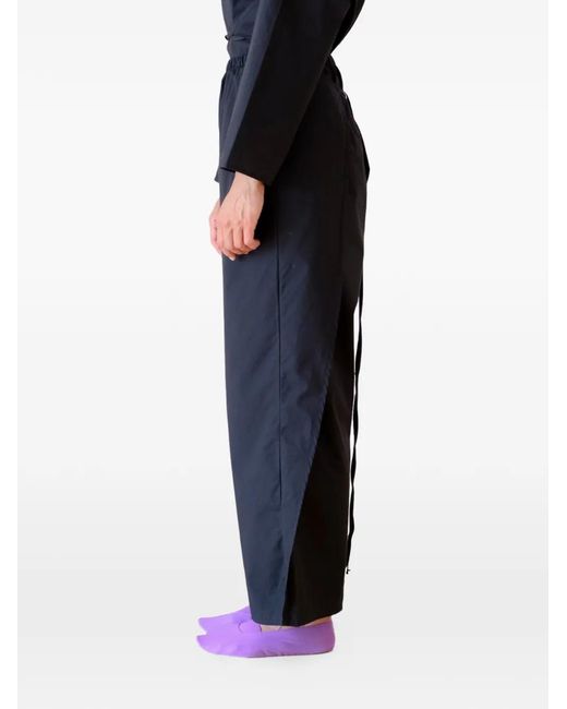 Baserange Blue Decti Drawstring Trousers