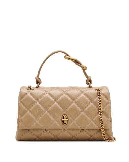 Marc Jacobs Metallic The Quilted Shoulder Bag