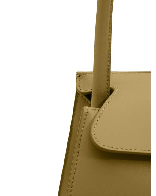 AMI Metallic Small Mimi Shoulder Bag