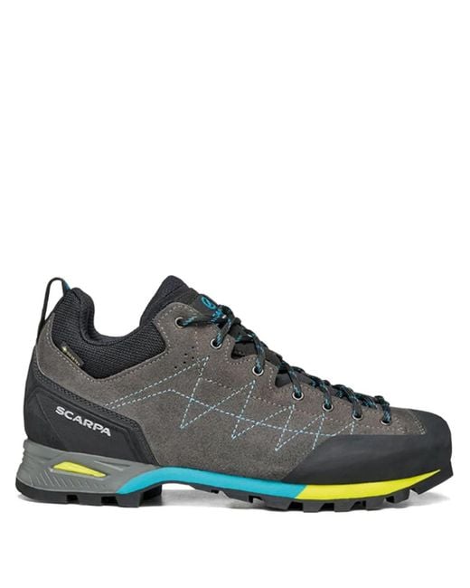 SCARPA Green Suede Sneakers