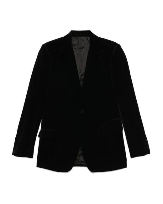 Lardini Black Single-Breasted Blazer for men