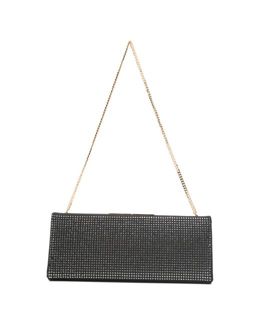 Lola Cruz White Écla Clutch Bag