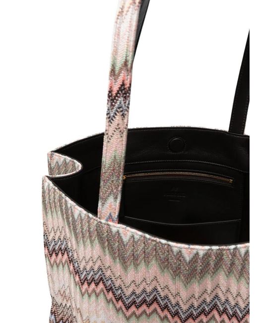 Missoni Natural Zigzag Shoulder Bag