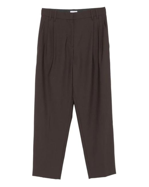 Brunello Cucinelli Gray Slouchy Pants