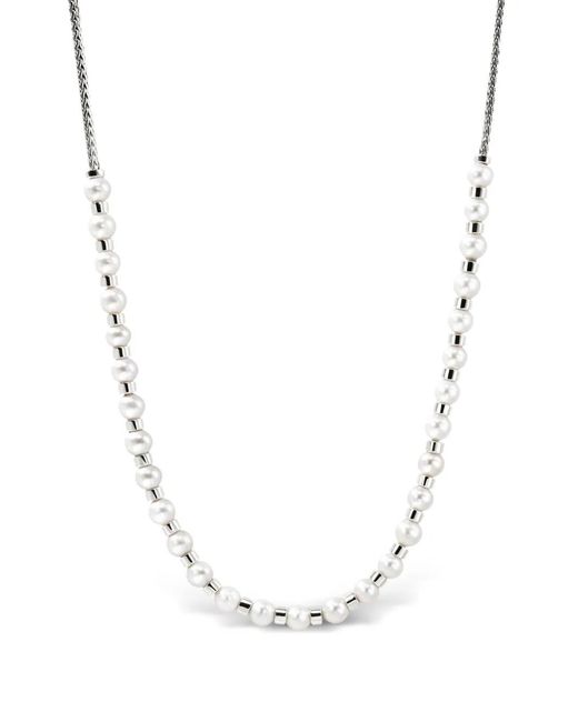 John Hardy White Jh Essential Pearl Necklace