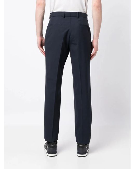 Boss Boss Slim-fit Trousers Open Blue for men