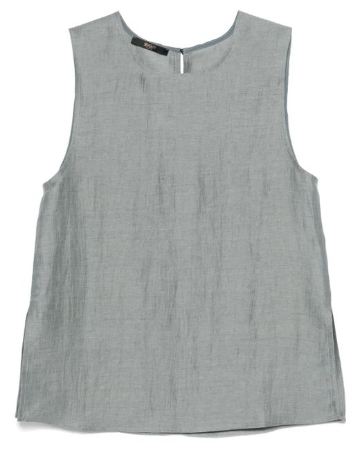 Seventy ノースリーブ トップ Gray