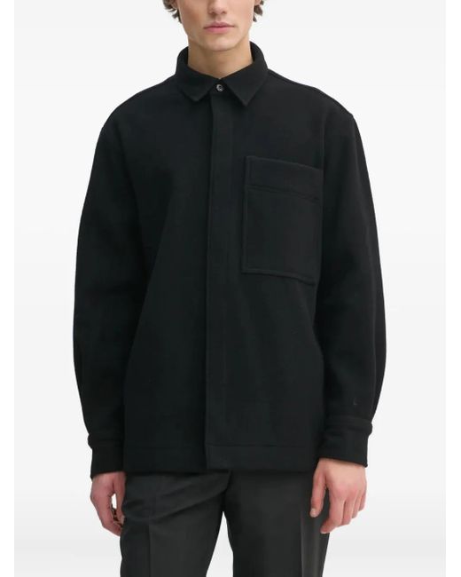Chaqueta Con Bolsillo De Pico Etudes Studio de hombre de color Black