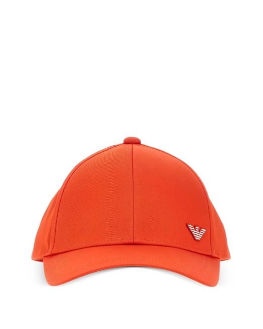 Emporio Armani ストラップ キャップ Orange