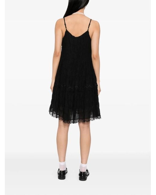 B+ AB Black Sleeveless Dress