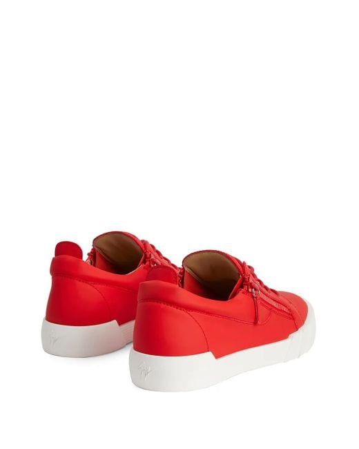 Giuseppe Zanotti Red The Shark 5.0 Sneakers for men