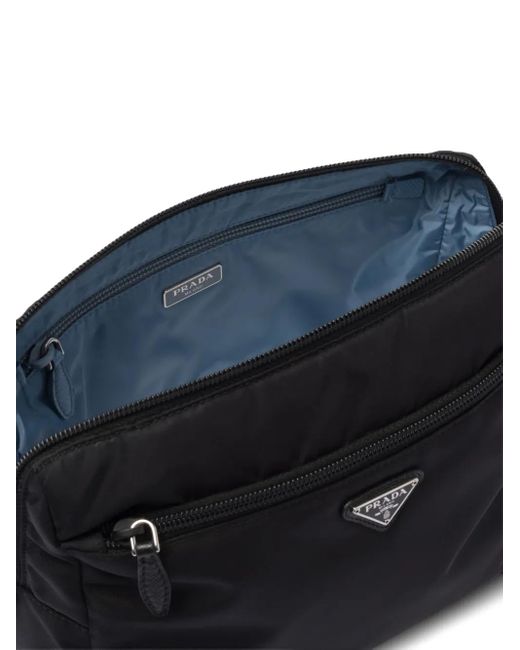 Prada Black Large Re-Nylon Travel Pouch