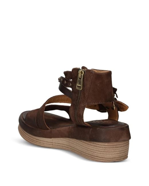 A.s.98 Brown Lexi Sandals