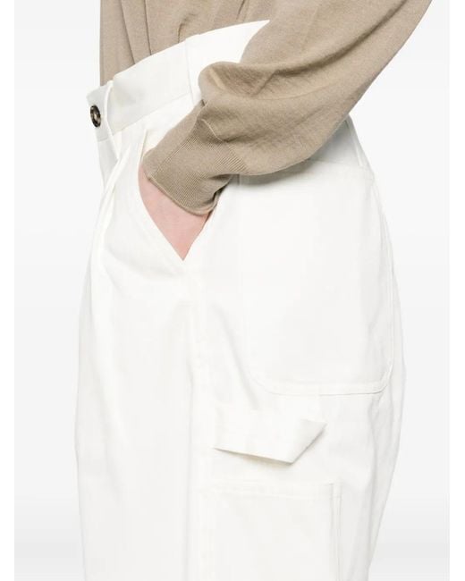 Sofie D'Hoore White Polke Trousers
