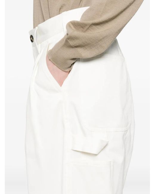 Sofie D'Hoore White Polke Trousers