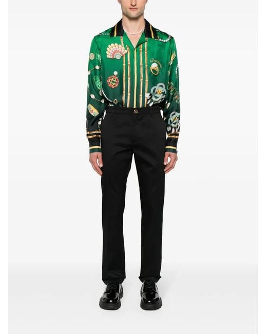 Versace Black Pants for men