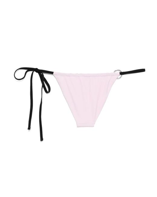 Christopher Esber White Lacuna Tie Brief