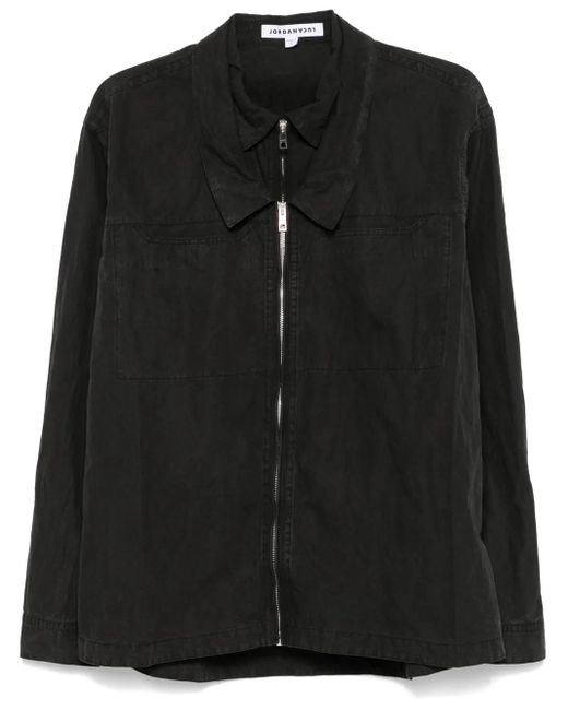 JORDANLUCA Black Joker Jacket for men