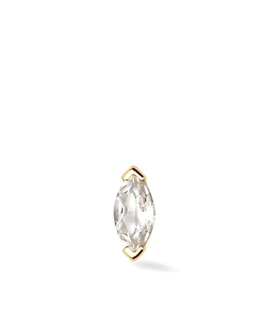 Lark & Berry White 14Kt Veto Sapphire Earring