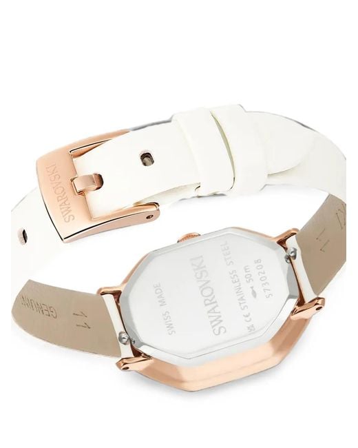 Swarovski White Dextera Crystal Bezel 16Mm Watch