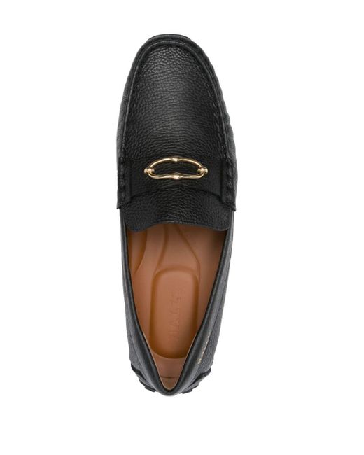 Bally Black Parris Leather Loafers for men