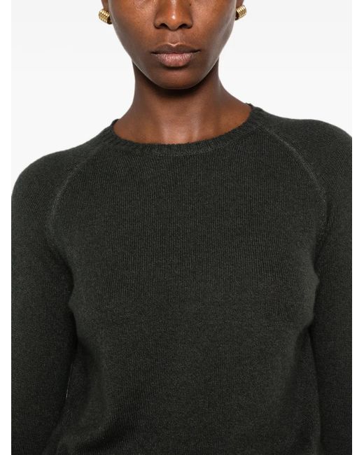 Base London Black Round-Neck Sweater