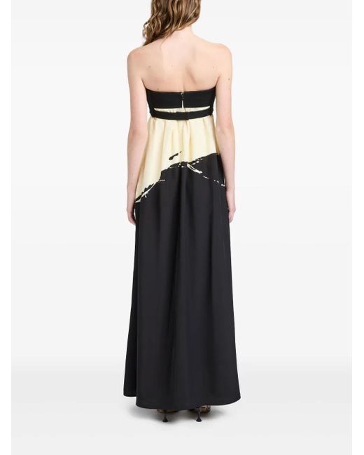 Proenza Schouler Black Ophelia Maxi Dress