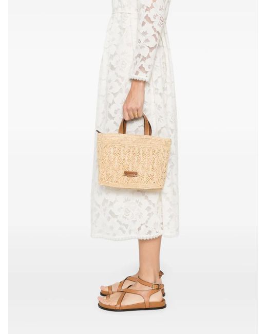 AFAR Natural Medium Halima Tote Bag