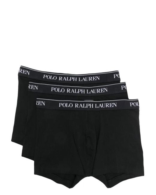 Polo Ralph Lauren Black 3 Pack-Trunk for men