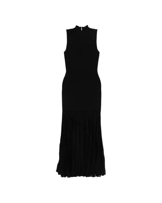 Michael Kors Black Long Dress Fitted
