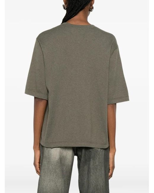 Bompard Gray Short-Sleeved T-Shirt
