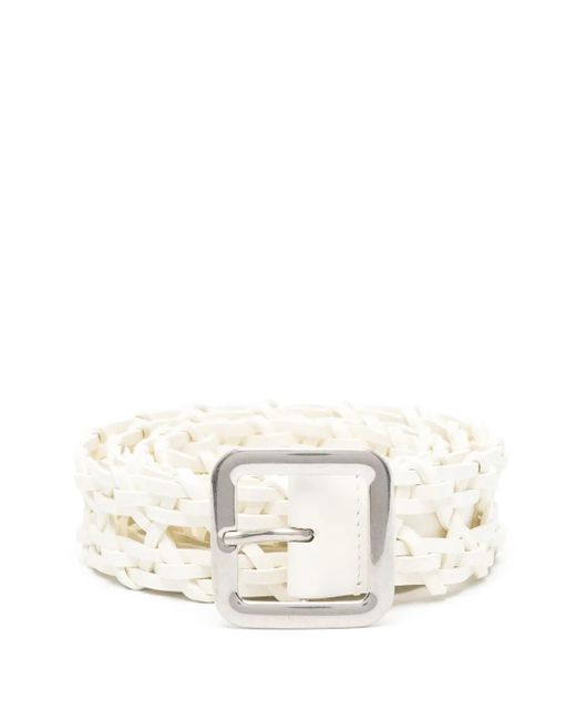 Jil Sander Natural Leather Belt