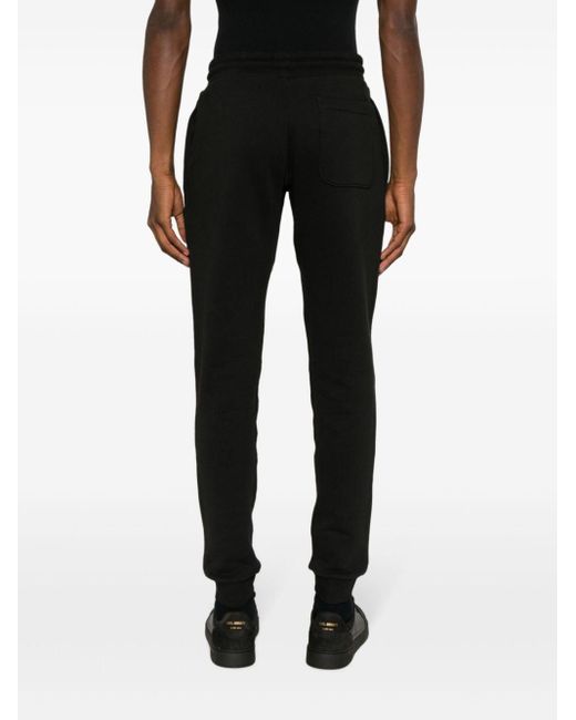 Pantalones de chándal con parche del logo Moncler de hombre de color Black