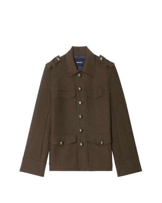 Zadig & Voltaire Brown Veraman Blazer