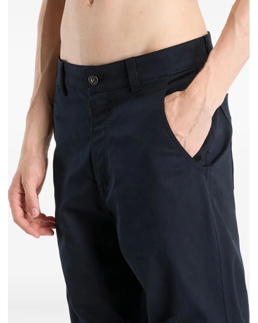 Columbia Blue Logo-Patch Trousers for men