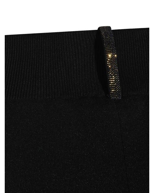 Fabiana Filippi Black Tailored Trousers