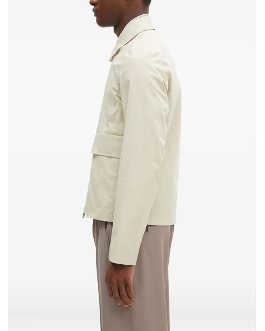 Paul Smith Natural Zip-Front Pocket Jacket for men