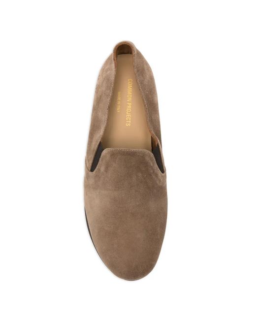 Common Projects Loafer Mit Runder Kappe in Brown für Herren